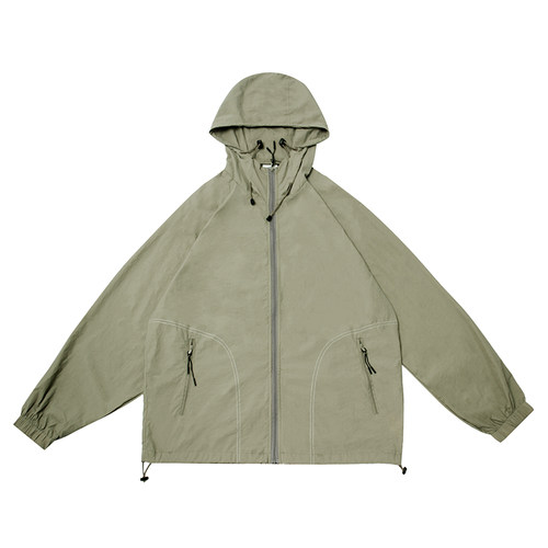 嘿马七作现货男薄款50+紫外线防护连帽皮肤衣防晒服夏季外套 - 图3