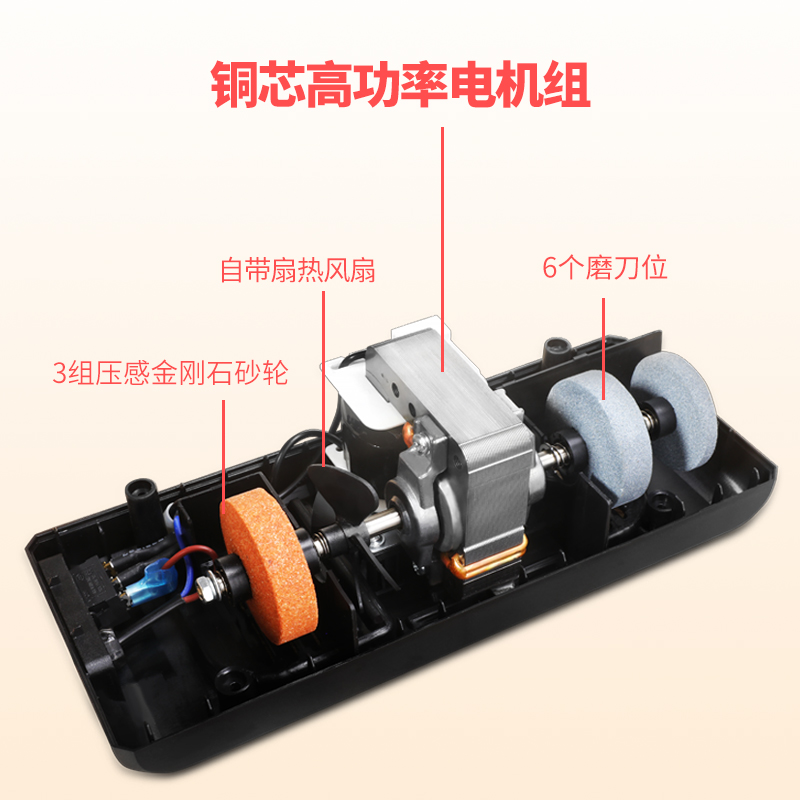 磨刀神器电动高精度全自动磨刀器快速菜刀磨刀石家用多功能磨刀机 - 图2
