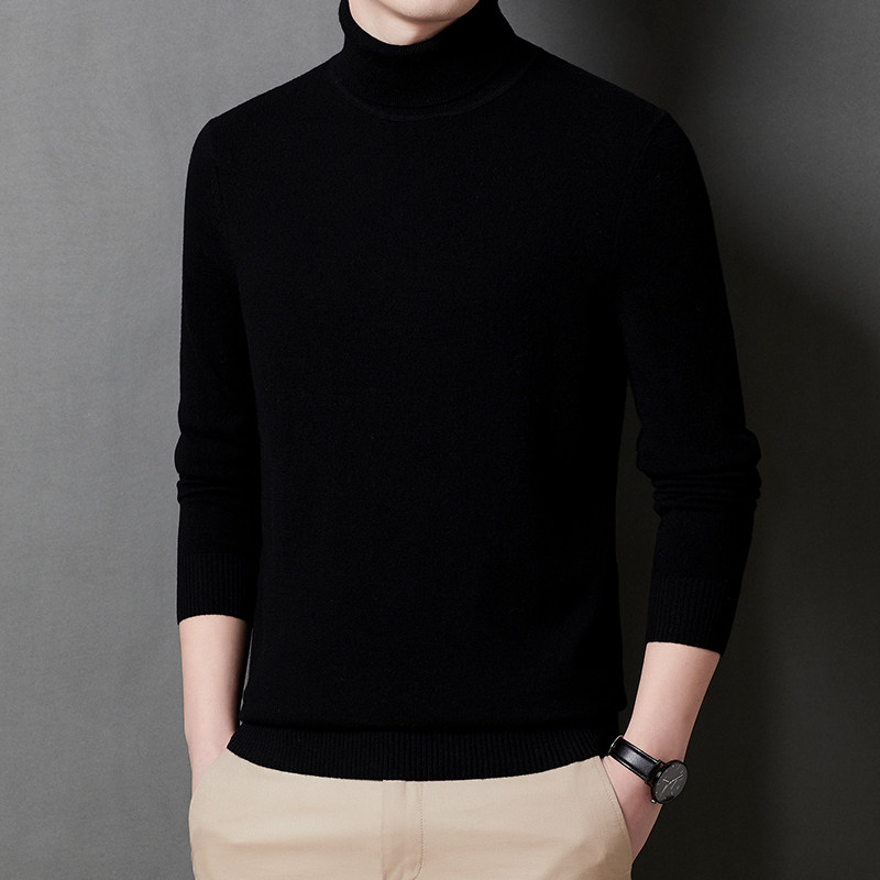 FORdoo 虎都 23年秋季款 100%羊毛 男式半高领纯色羊毛衫 天猫优惠券折后￥139.2包邮（￥179.2-40） 多色可选