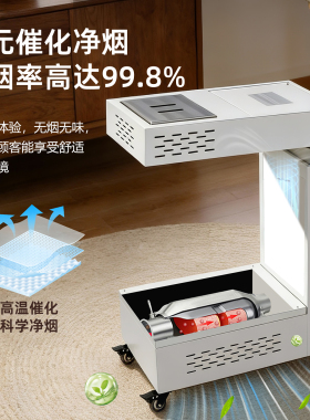 卡丹斯智能扶阳无烟透灸仪器明火艾灸家用熏蒸美容院一体机新款