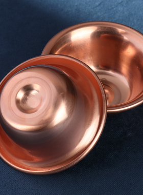 红铜供水杯供水碗摆件7cm单个价