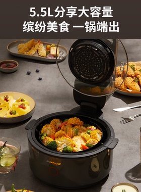 【不用翻面】九阳大容量空气炸锅