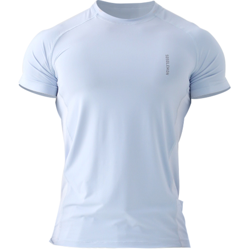 SOSOLEMON秋冬新品速干透气跑步短袖运动弹力修身圆领男健身衣T恤,淘宝优惠券,粉丝福利购,淘宝优惠卷