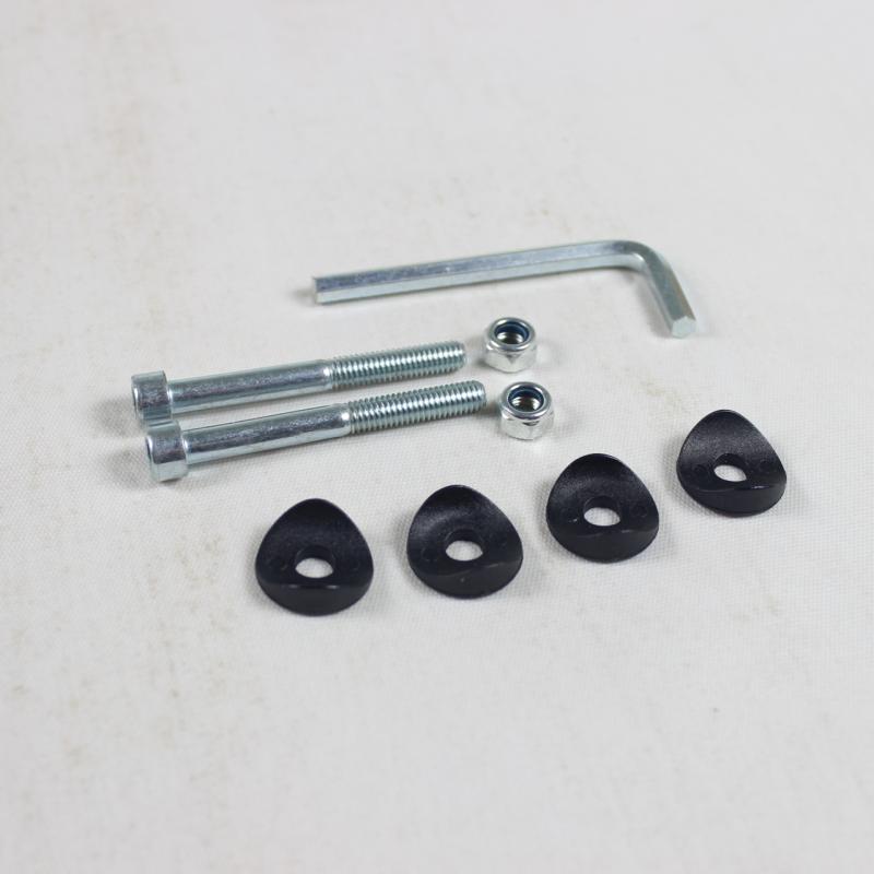 包邮鱼跃轮椅配件踏板偏分踏脚板左右脚踏板送螺丝扳手yuwell踏板 - 图2