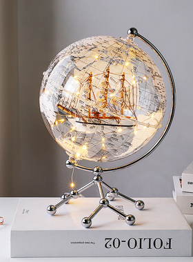 地球仪昶晟亚克力学业简约