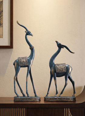 电视柜招财客厅装饰品