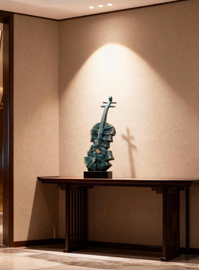 小提琴工作室装饰摆件昶晟树脂