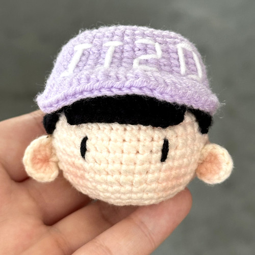 DIY手工林小瓜团子钥匙扣JJ20演唱会挂件礼物毛线编织材料包钩针 - 图3