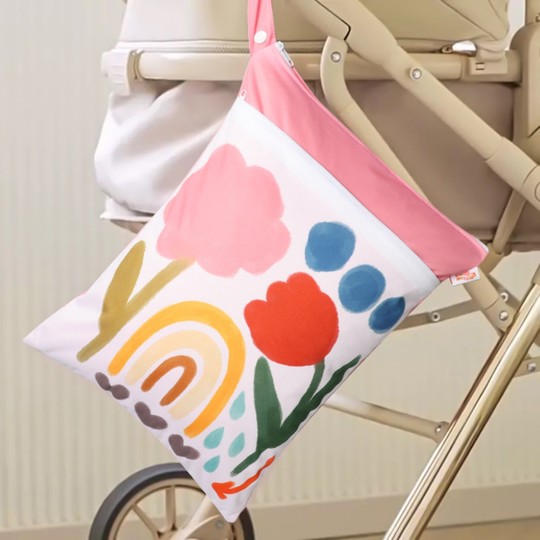 旅行防水袋妈咪包泳衣收纳包婴儿尿布袋推车挂袋幼儿园衣服收纳袋