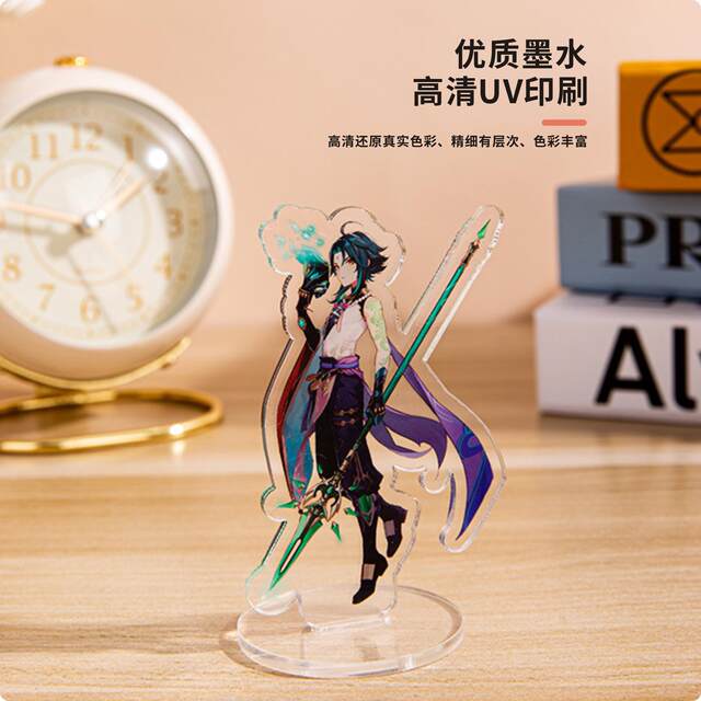 Acrylic stand-alone animation customization peripherals