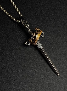 Vintage 古著「Knight's Crown」项链