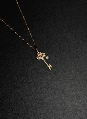 Vintage 古著「KeyHeart」项链