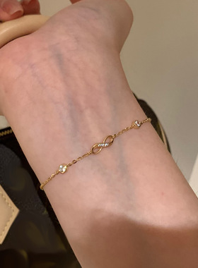 S925纯银莫比乌斯简约手链女