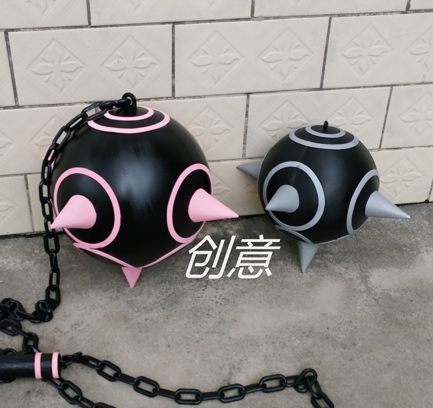 定做Re:从零开始的异世界生活蕾姆Cosplay艾米莉娅流星锤武器道具-图0