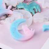 Двенадцатицветная ручная ручная капля клей клей ab glue angels angine star crown weal geene geene