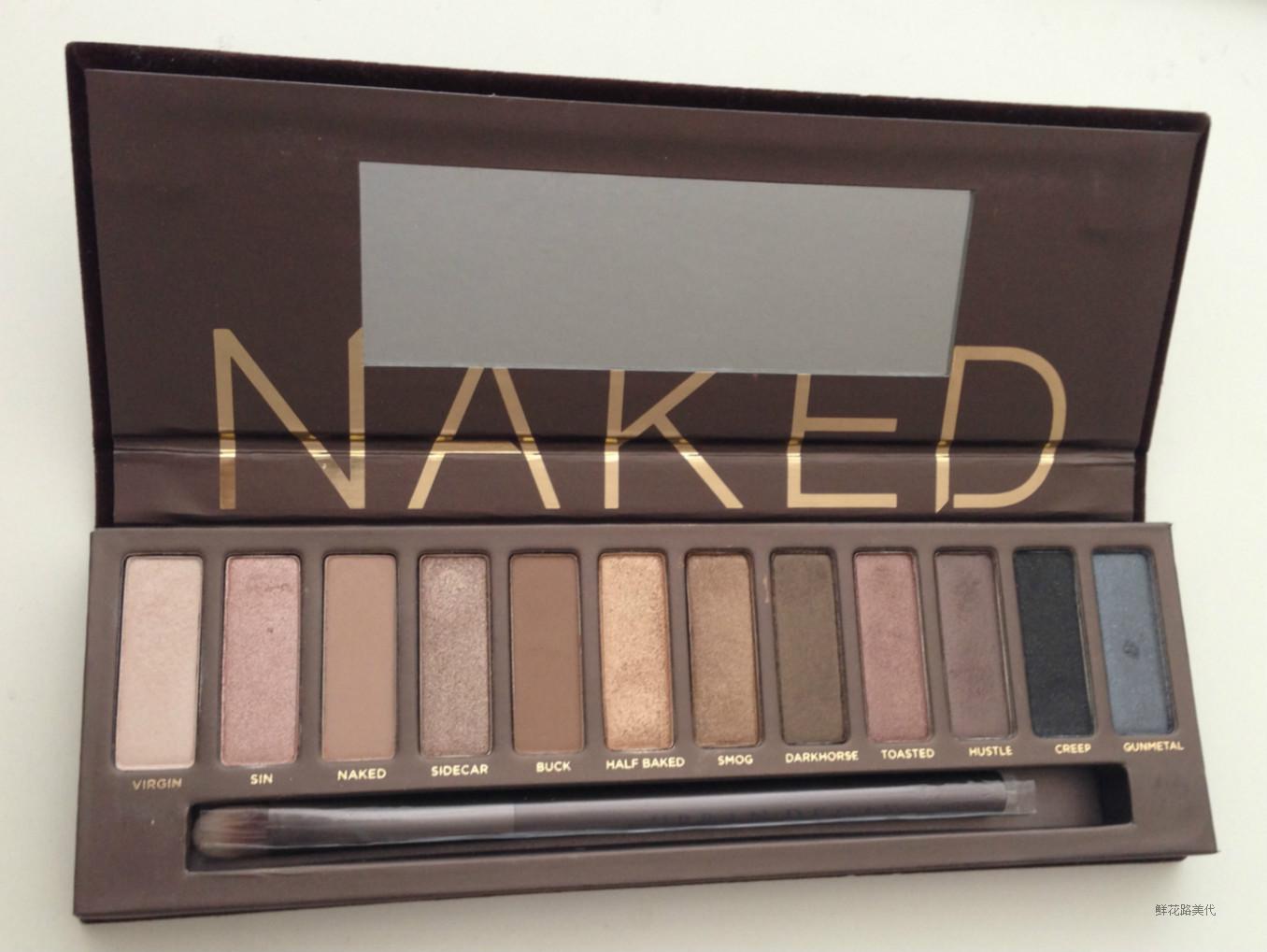 现货美国urban decay naked1代大地色12色裸妆眼影盘日常只剩一个