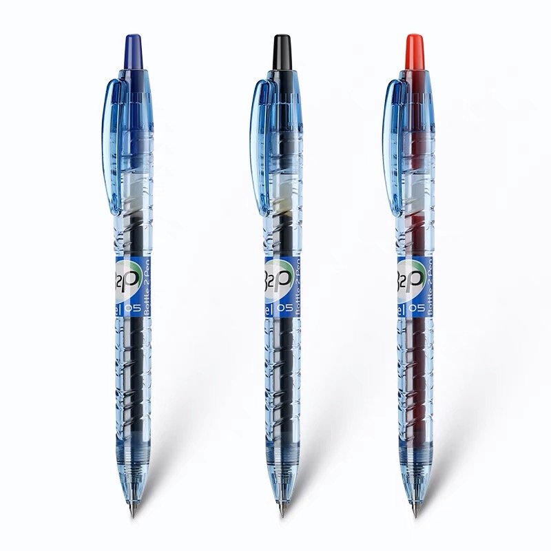 日本PILOT百乐宝特瓶笔B2P矿泉水笔学生考试专用按动式中性笔芯G2 - 图3