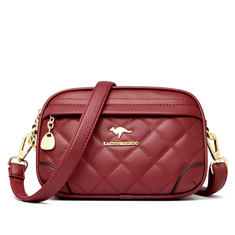 真皮小包包女2025新款潮牛皮小方包软皮中年妈妈包时尚单肩斜挎包,淘宝优惠券,粉丝福利购,淘宝优惠卷