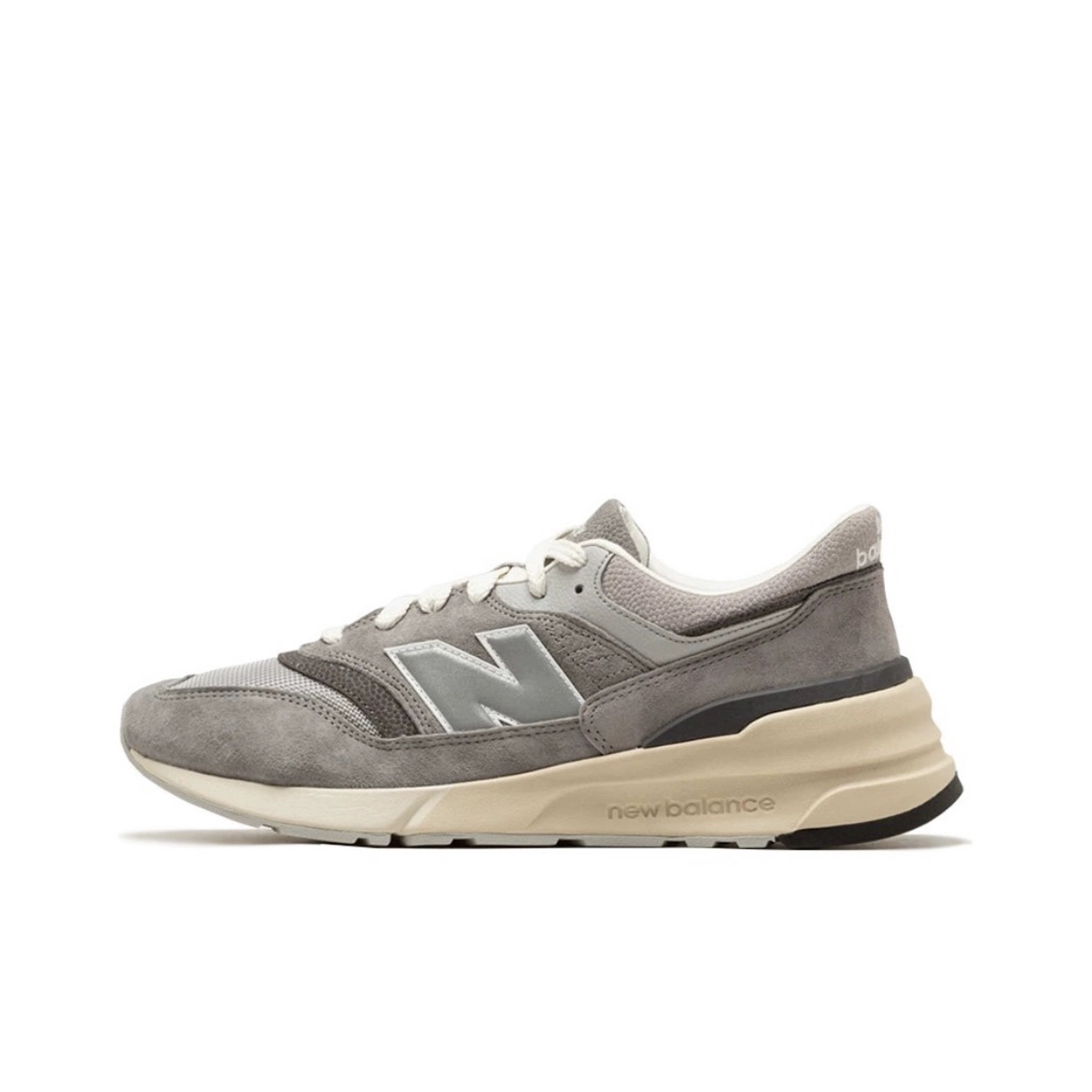 NEW BALANCE 997R男女灰色复古低帮休闲鞋增高跑步鞋 U997RHA-图3