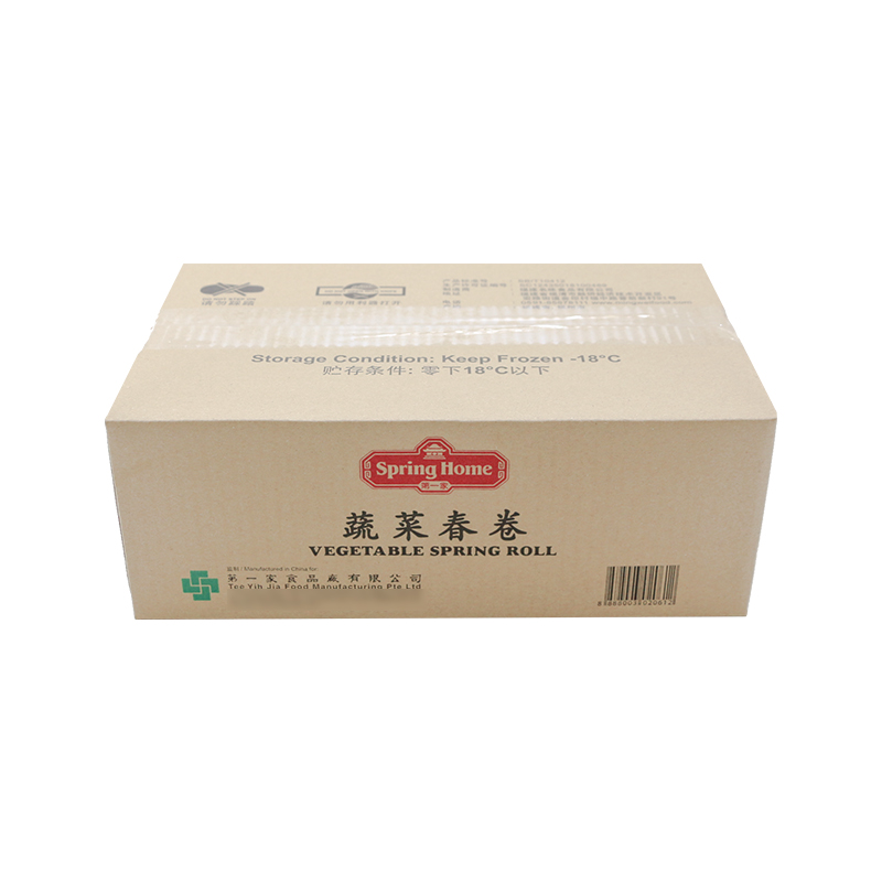 新加坡风味第一家蔬菜春卷spring roll素食春卷冷冻半成品商用-图3