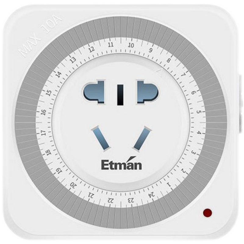 10A五孔定时器家用自动断电插座 手机充电机械式倒计时切电源开关 - 图3