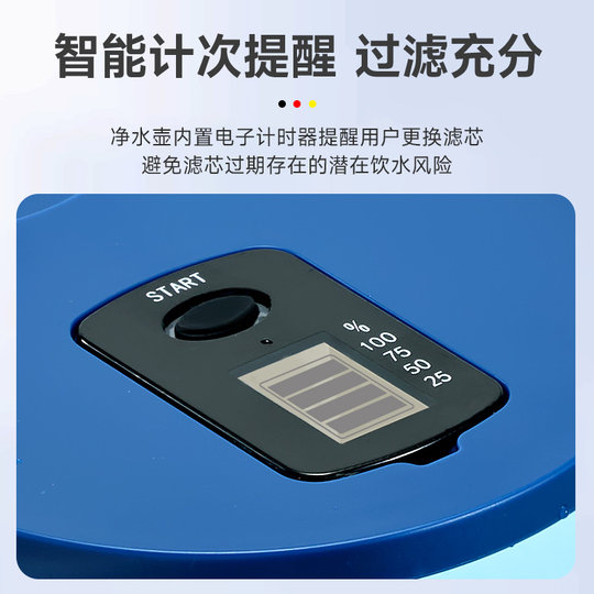 德国净水机水龙头过滤器家用厨房自来水农村井水净化非直饮滤水壶