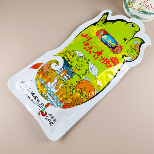 孔师傅广味香肠500g四川广式甜味腊肠成都特产腌腊年货无烟熏川肠 - 图1