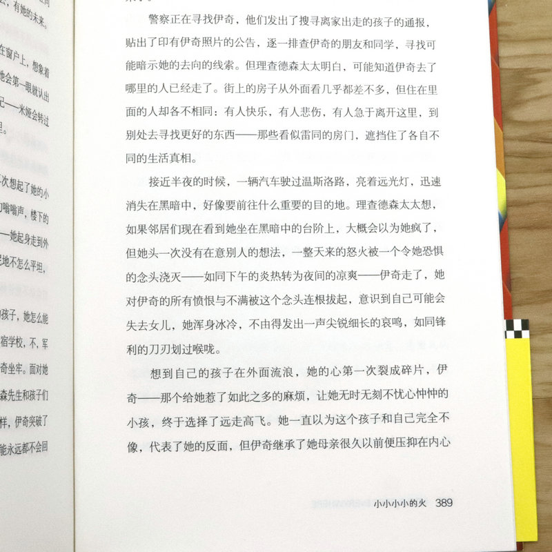 【任选3件8折】小小小小的火伍绮诗著家庭亲情成长励志亲子关系教育社会生活长篇小说外国文学无声告白外国惊悚悬疑小说书籍