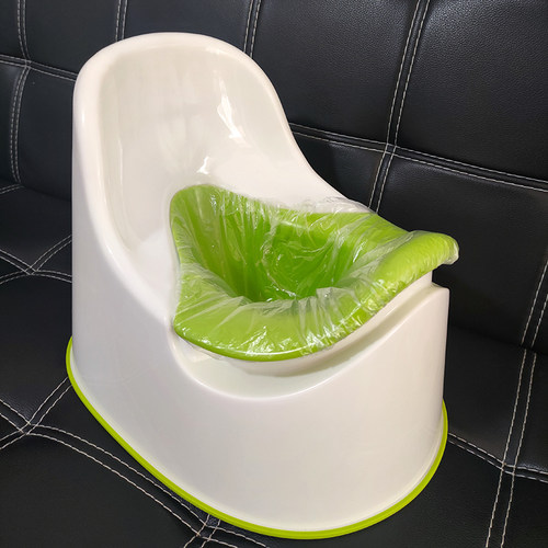 儿童马桶垃圾袋小孩一次性坐便器清洁袋塑料袋婴儿便盆替换袋加厚 - 图0