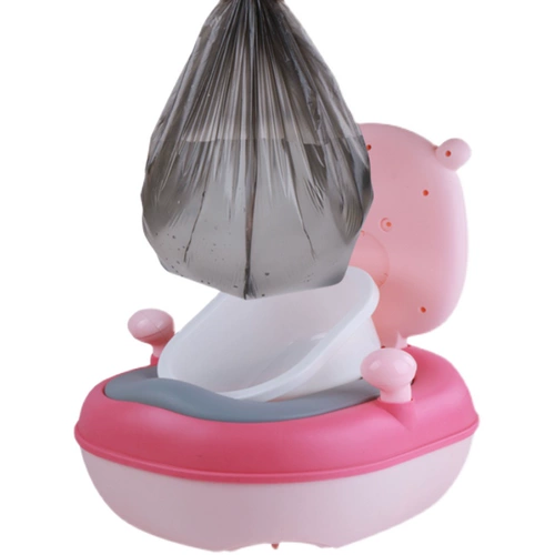 Детский одноразовый туалет, гигиенический пластиковый черный мусорный мешок