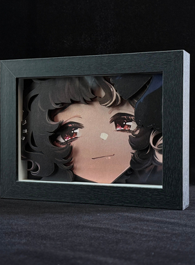 重返未来施奈德纸雕3D立体挂画