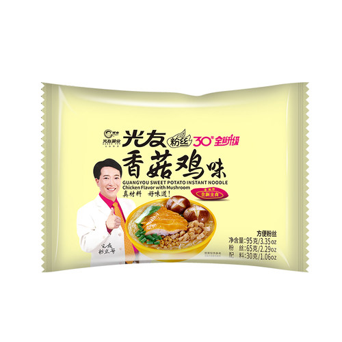 光友香菇鸡味酸辣粉丝清汤方便米粉特色速食泡粉即泡即食细粉 - 图3