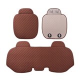 理想ONEL8蔚来ES8埃尔法GL8塞纳威尔法专用汽车坐垫6/7座亚麻四季 - 图3