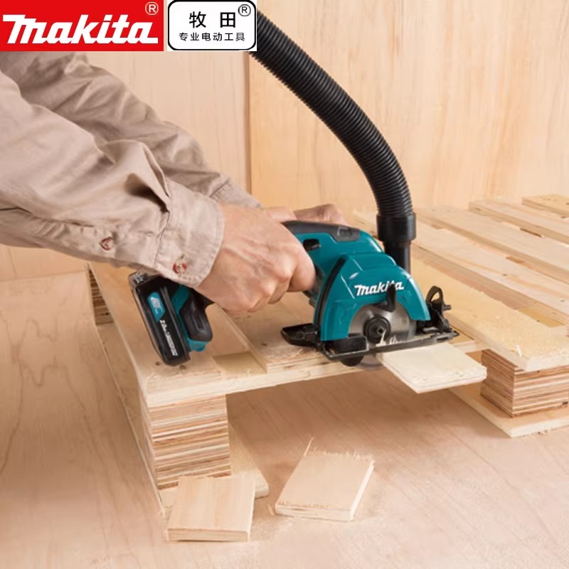 日本牧田makita充电式电圆锯12V木工锯HS301DWAE小鹰锯85MM比赛用-图2