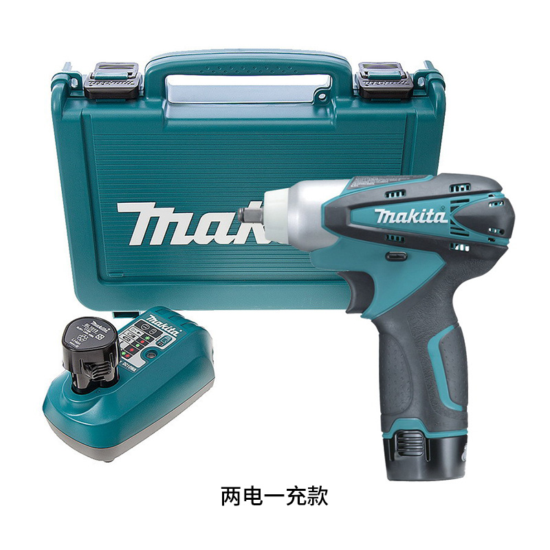 makita牧田充电扳手电动冲击TW100DWE套筒扳手10.8V锂电冲击钻