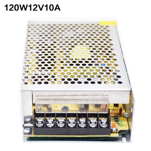 交流220v转直流12v10a开关电源12vLED灯条灯带监控摄像头转换器 - 图3