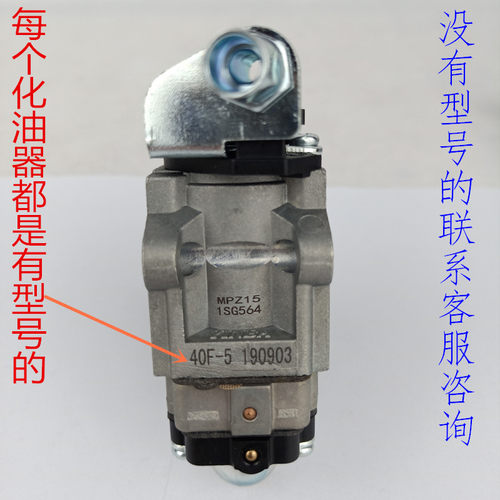 四冲程背负式割灌机汽油地钻割草机化油器水泵喷雾器微耕机配件 - 图1
