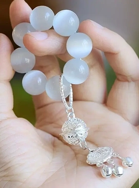 同款猫眼石铃铛手捻文创国风平字锁绕指柔文玩手持新中式