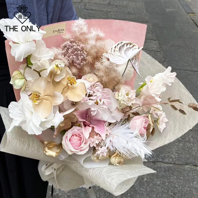 Imported silk paper and tissue paper lined with Weiyi