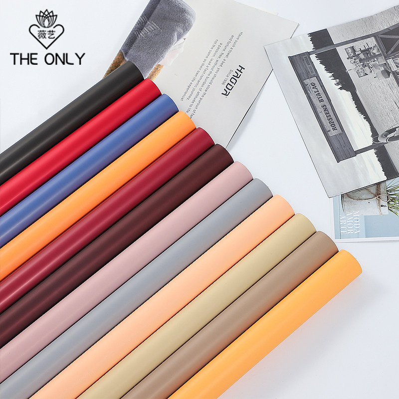 薇艺纯色欧雅纸鲜花包装纸韩风初恋包花纸花束包装纸防水花艺资材,淘宝优惠券,粉丝福利购,淘宝优惠卷