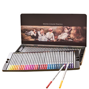【得力】水溶性彩铅24色彩色铅笔