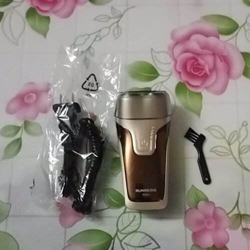 RUNWE/朗威Rs501朗威剃须刀电动充电式刮胡刀小巧防夹电动双刀头 - 图2