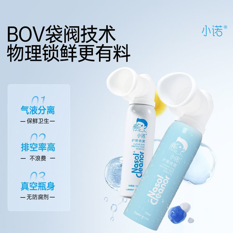 诺斯清小诺护眼喷雾眼部护理液眼睛干涩疲劳模糊舒缓护眼润眼液