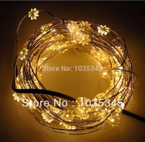 10M 100LED eightpointed star silver led fairy string l