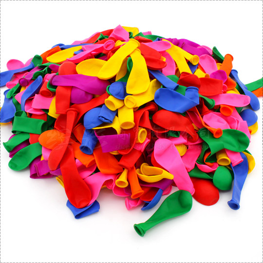 Aihua extra grand nombre 3 couleurs mini ballon de ballon pour enfants du temple petit ballon cible ballon 500 pack ball d'eau de pomme