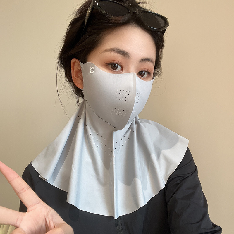 防晒面罩全脸防紫外线遮脖子女夏开车全脸护颈冰丝遮阳口罩脸基尼,淘宝优惠券,粉丝福利购,淘宝优惠卷
