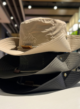 登山帽夏速干钓鱼帽西部牛仔帽
