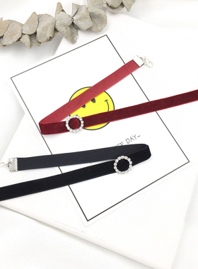 choker网红点钻ins脖饰锁骨链