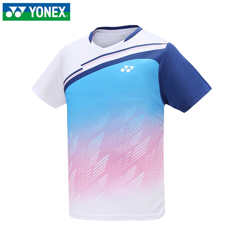 YONEX/尤尼克斯羽毛球服儿童服速干短袖运动上衣速干310092BCR-图3