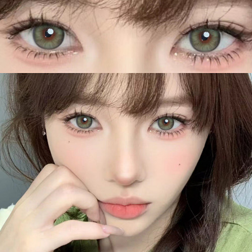boompop美瞳烟感金棕黑金曜石雨林罗勒半年抛大小直径混血女2ST - 图3